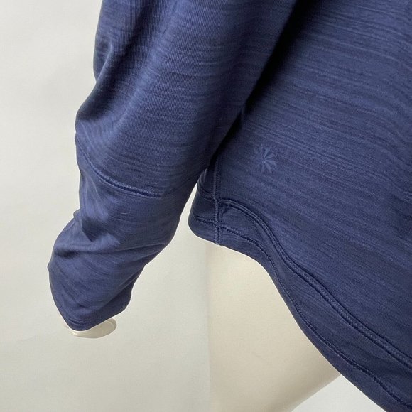 Athleta Pacifica Illume UPF Relaxed Top Women L NWOT Long Sleeve Crew neck - Picture 5 of 8